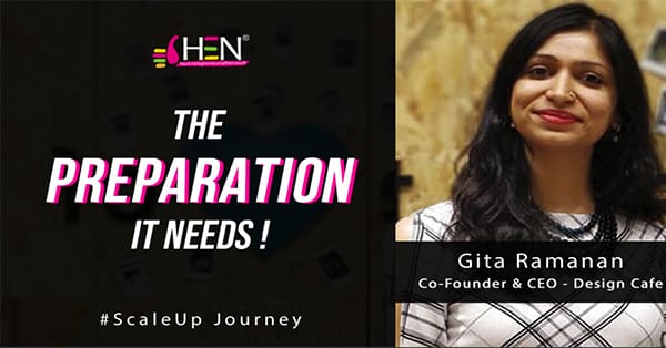 scaleup Gita Ramanan-Cofounder-Design Cafe HEN India
