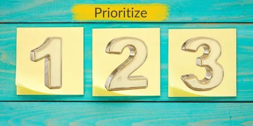 Prioritize